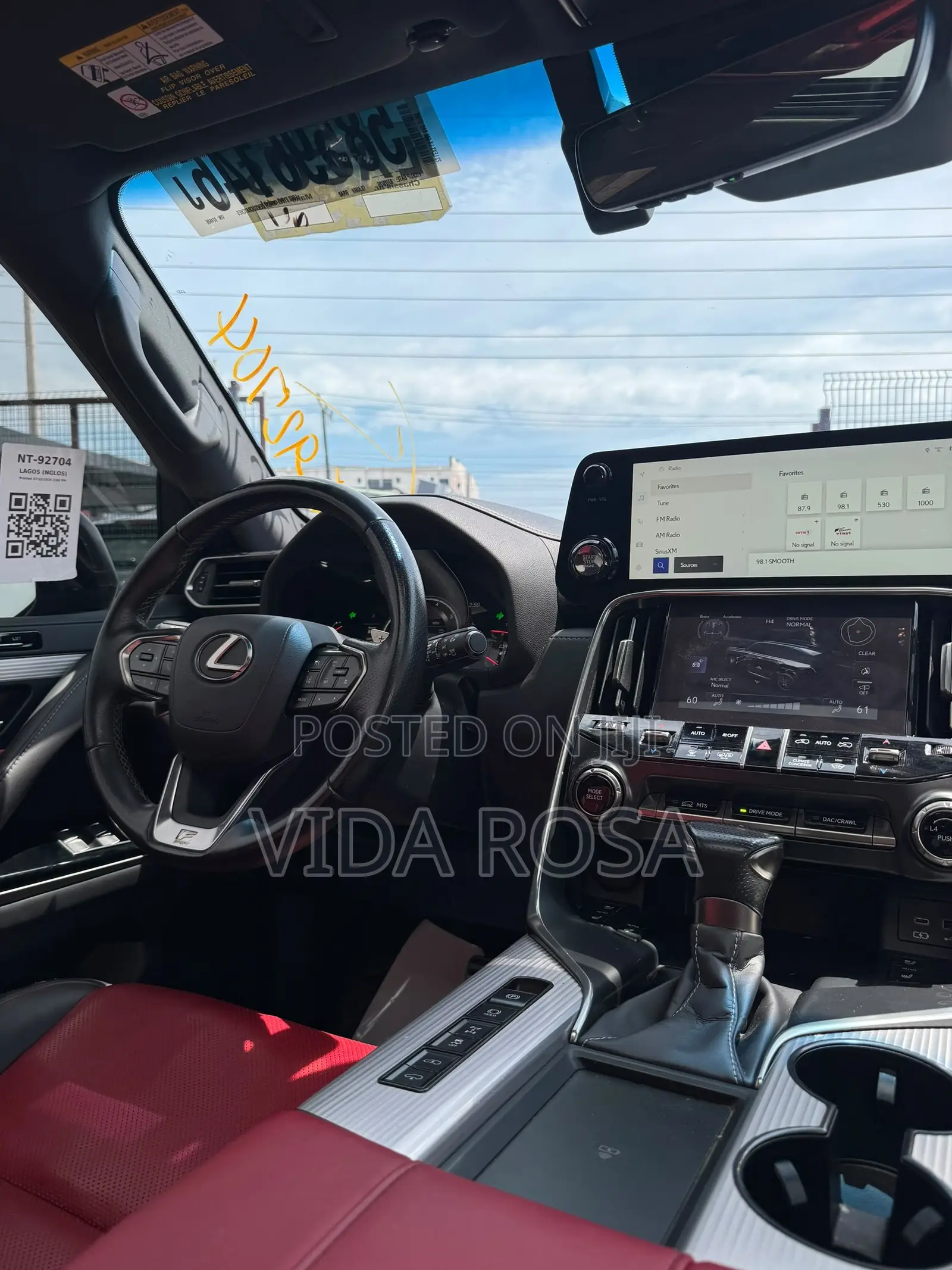 Lexus LX 600 2023 Black