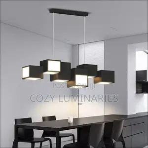 Modern LED Cube Pendant Light