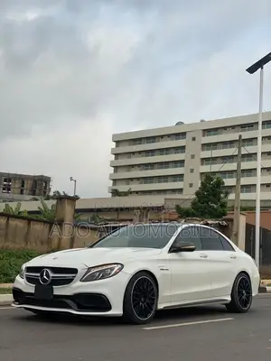 Mercedes-Benz C63 2018 White