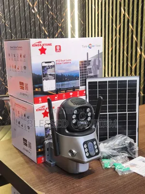 360° Smart Solar CCTV Camera – WiFi Security Camera