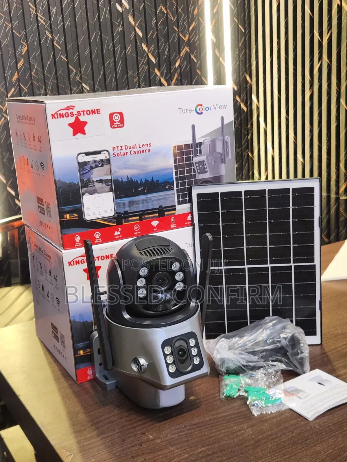 360° Smart Solar CCTV Camera – WiFi Security Camera