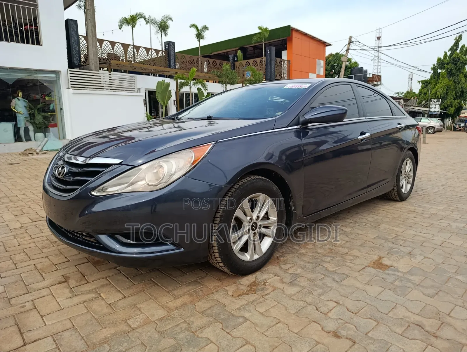 Hyundai Sonata 2012 Blue