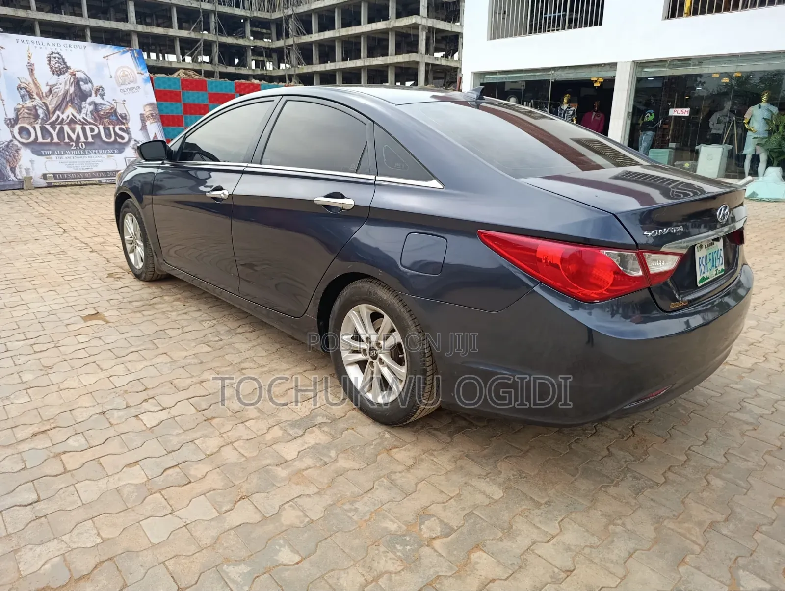 Hyundai Sonata 2012 Blue