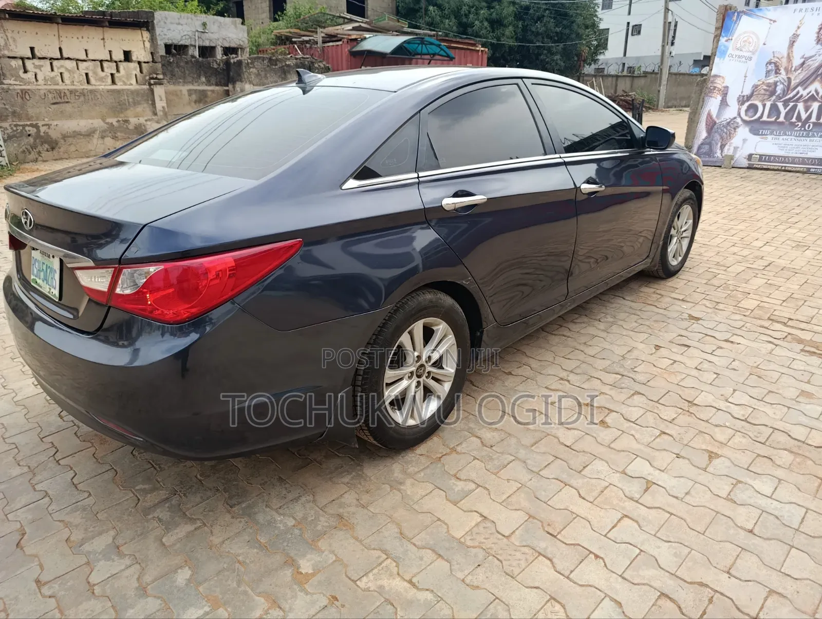 Hyundai Sonata 2012 Blue