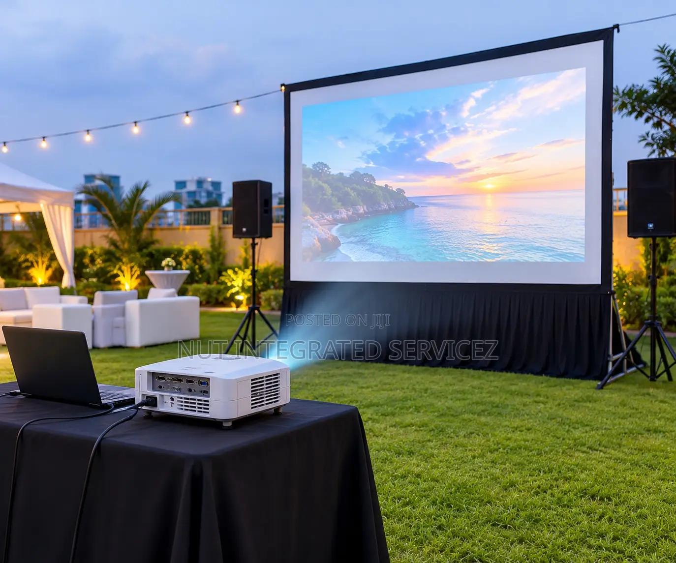 Rent Projector and Screen