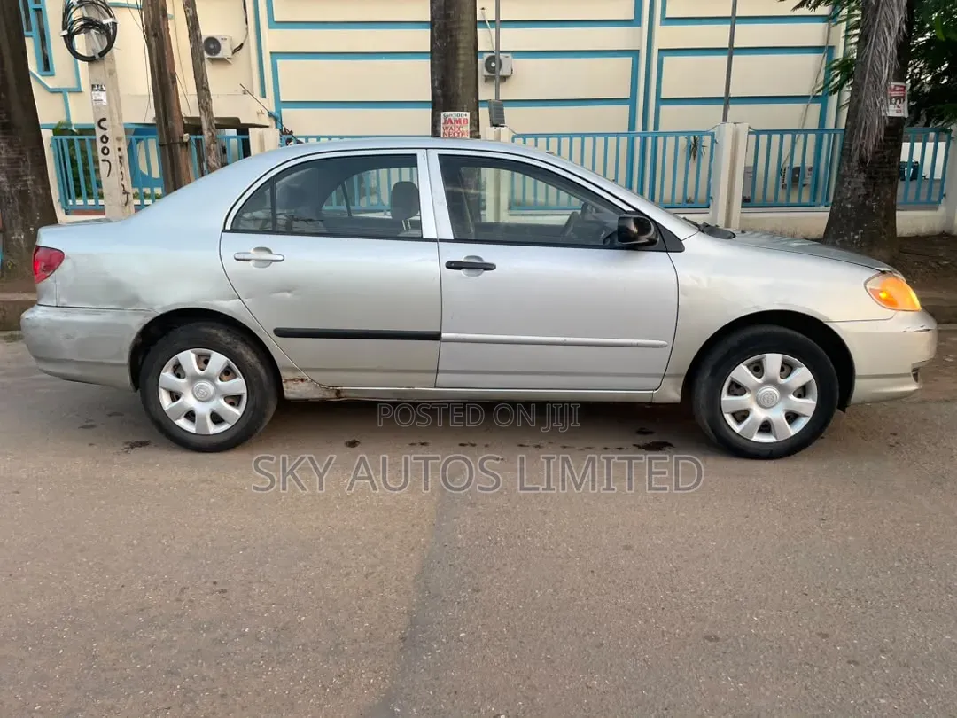 Toyota Corolla Sedan 2003 Silver