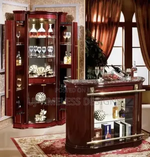 Wine Bar With Adjustable Wings