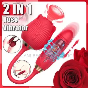 2 in 1 Rose Clitoral Suction & Automatic