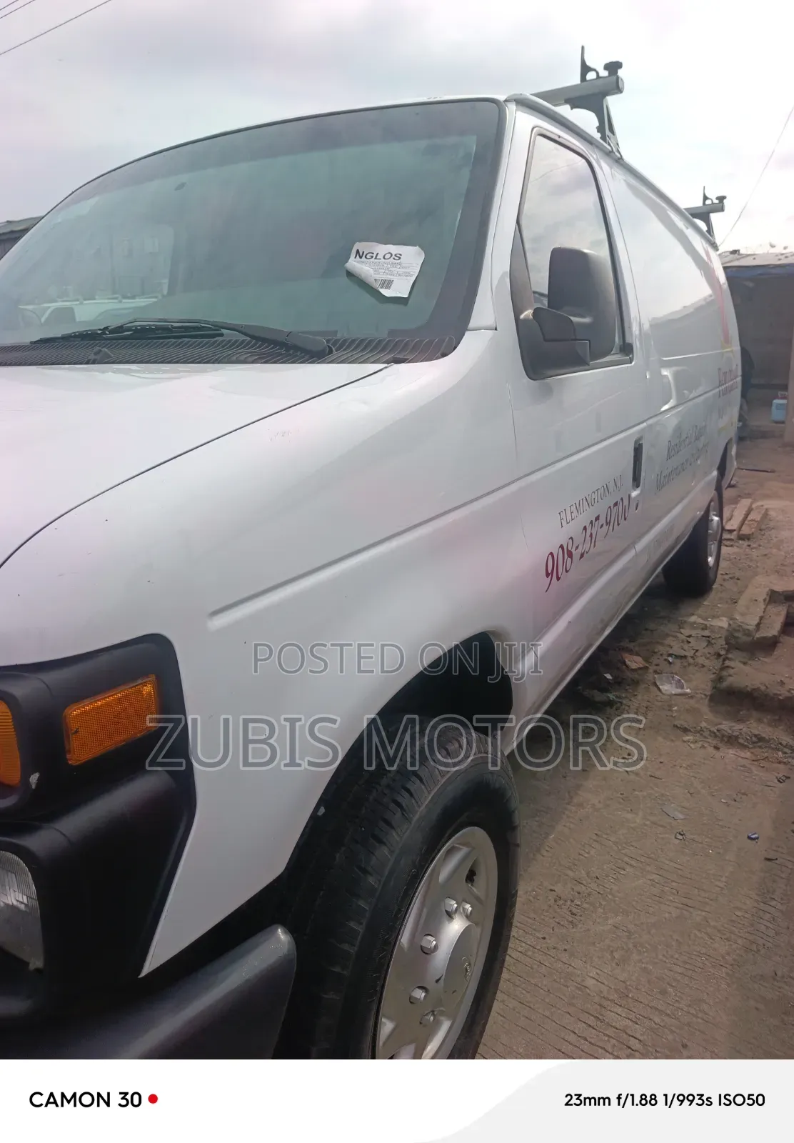 Ford E250 2013 White