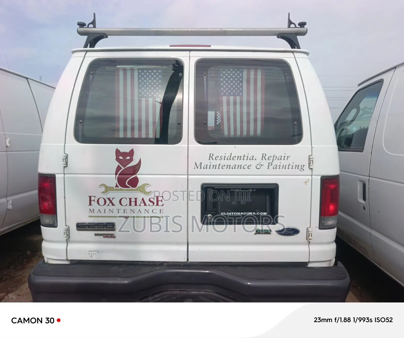 Ford E250 2013 White