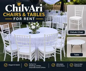 Rent a ChilvAri Chairs & Table