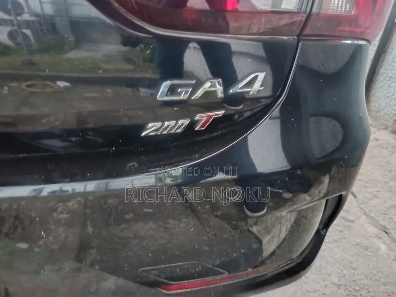 GAC GA4 2024 Black