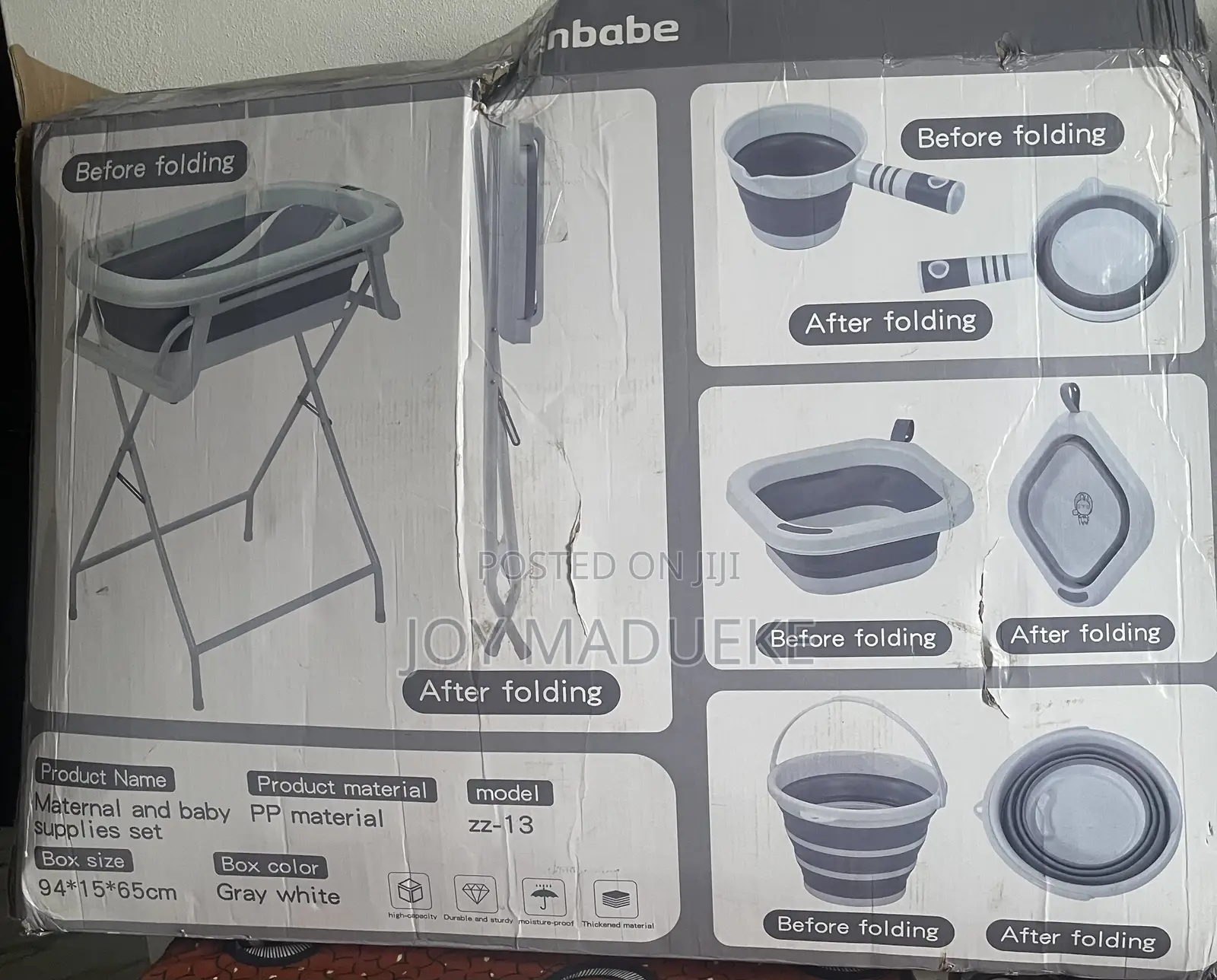 Foldable Baby Bath Set