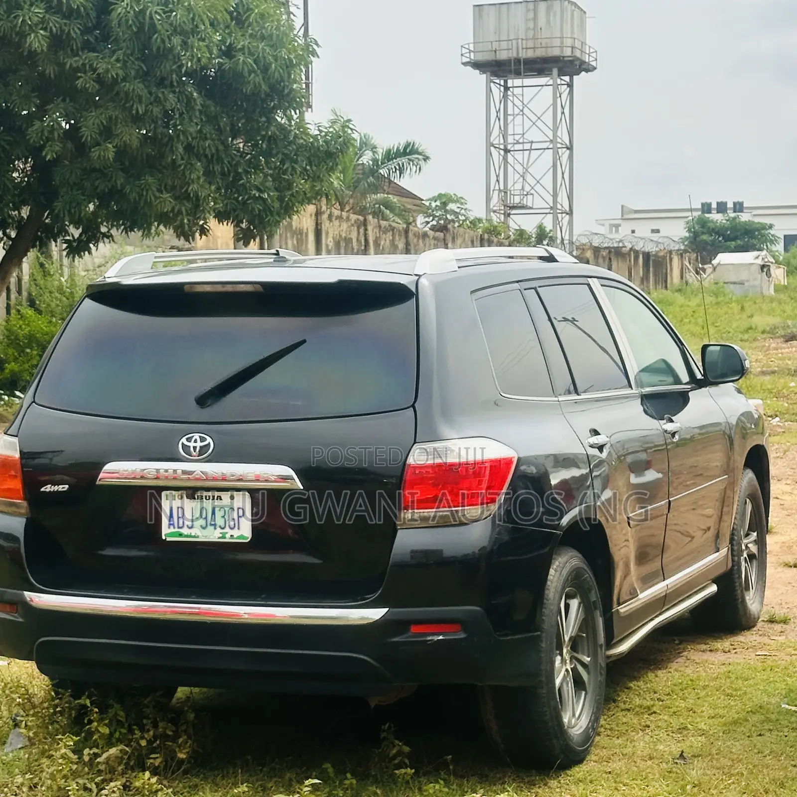 Toyota Highlander Limited 2012 Black