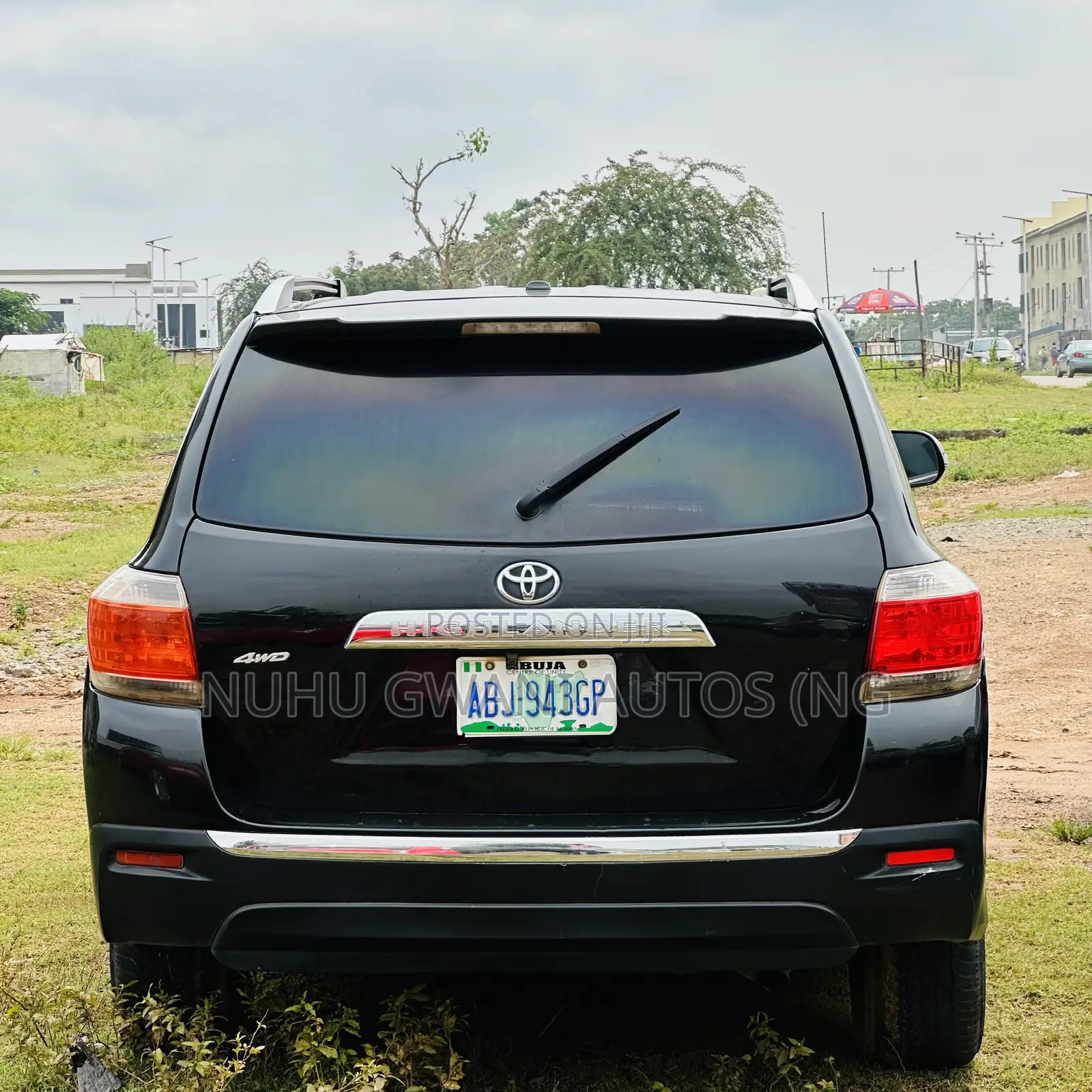 Toyota Highlander Limited 2012 Black