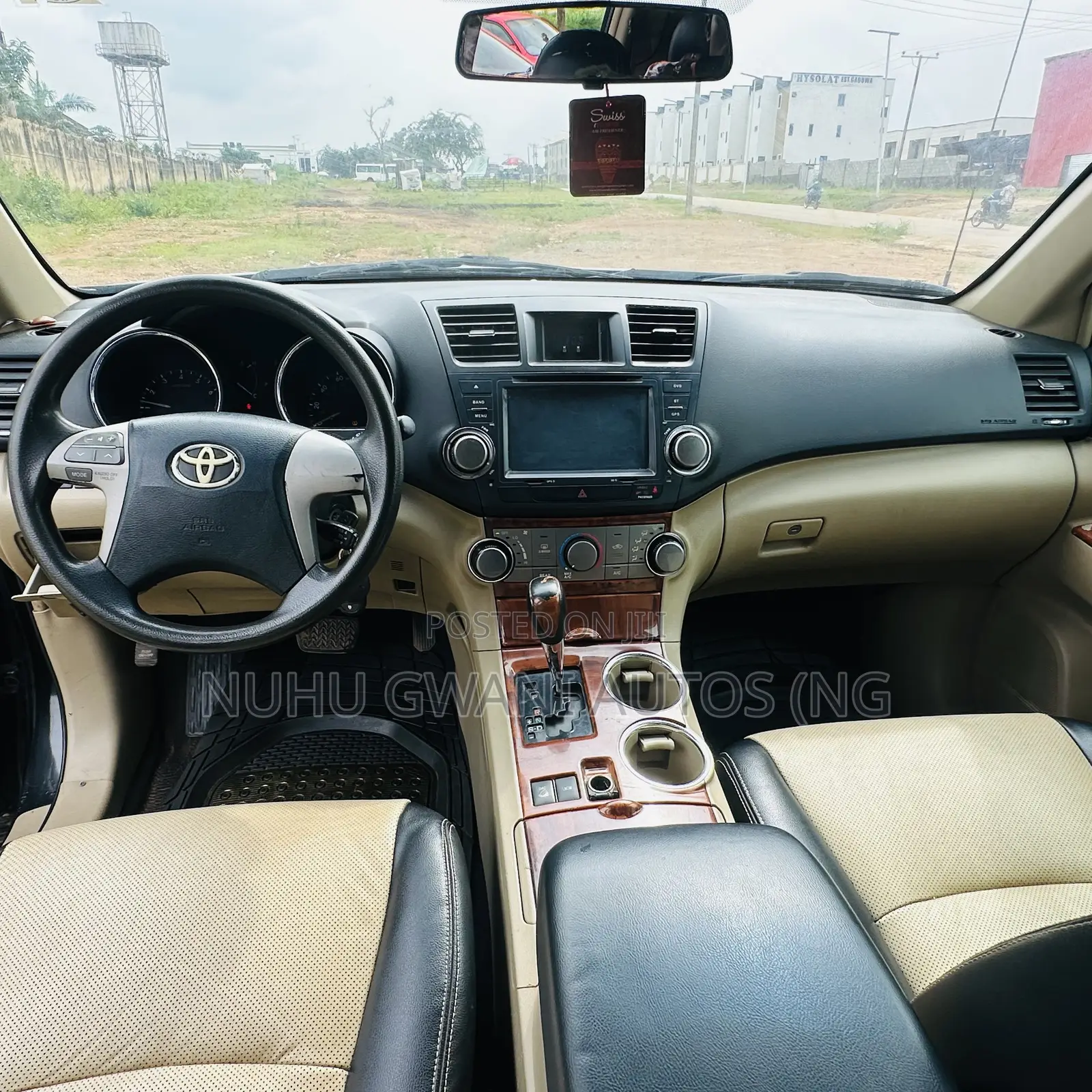 Toyota Highlander Limited 2012 Black