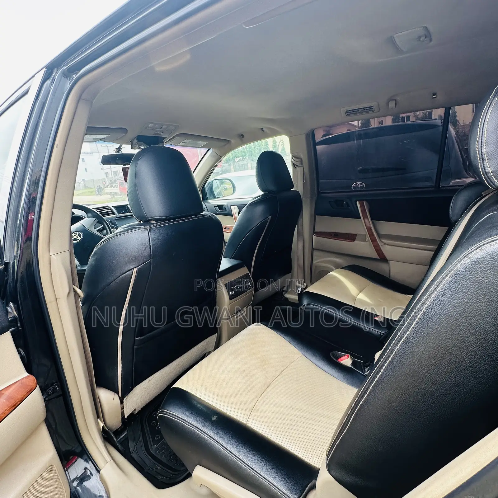 Toyota Highlander Limited 2012 Black