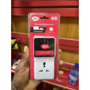Itel Surge Protector TV Guard DVD Guard 13Amps Surge Protector
