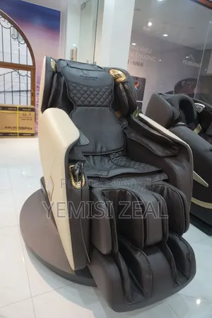 Massager Chair With Bluetooth, Free Tea Cups, Display, Phone Holder 