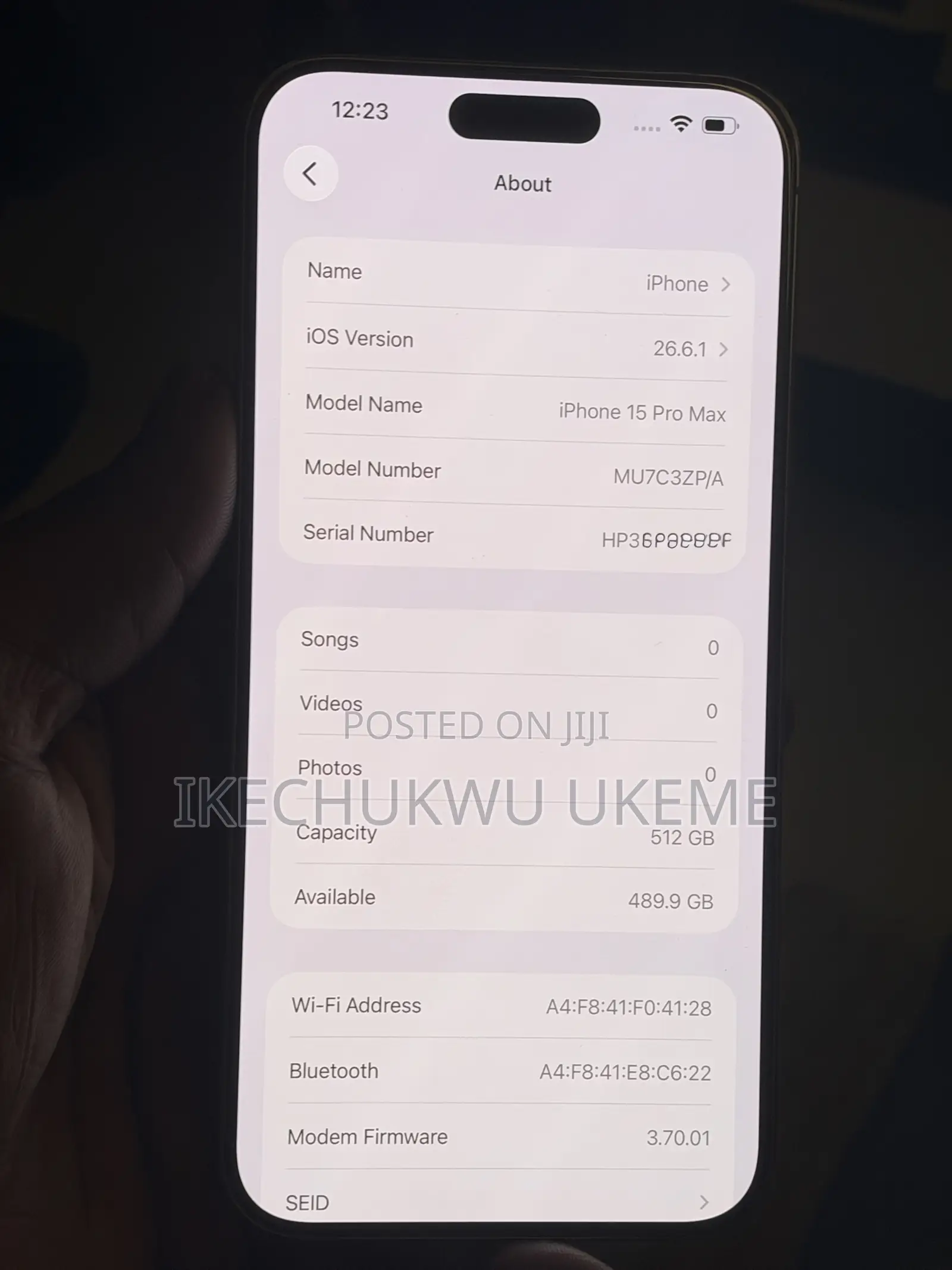Apple iPhone 15 Pro Max 512 GB Silver
