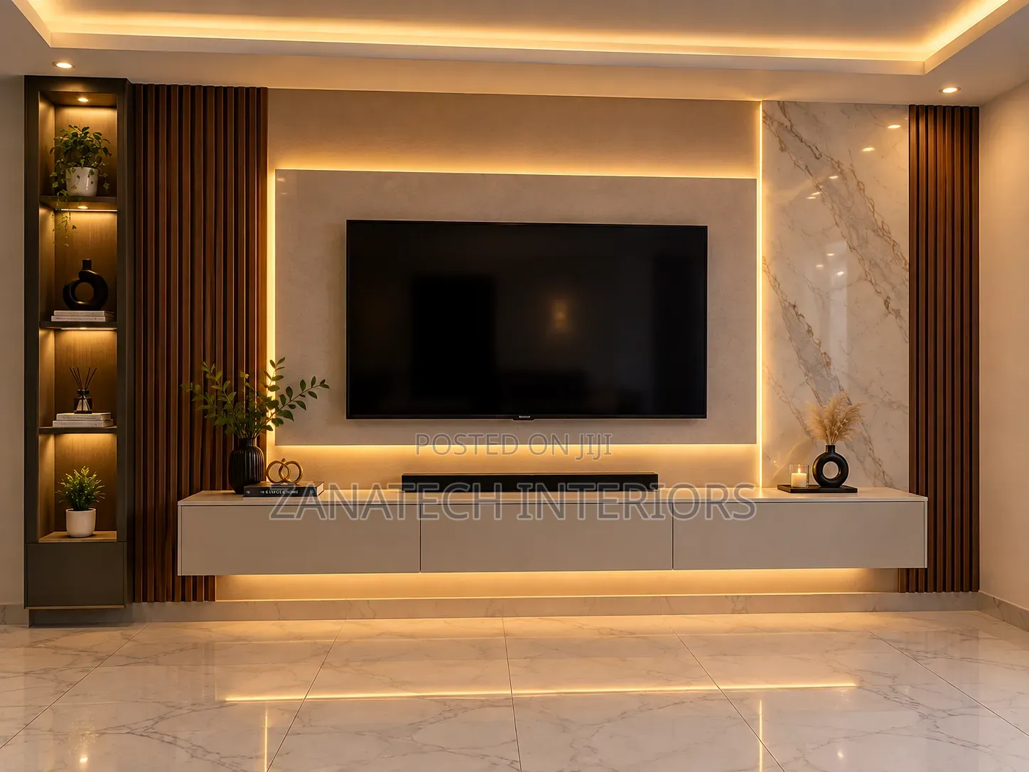 TV Console, Kitchen Cabinets, Wardrobes Etc