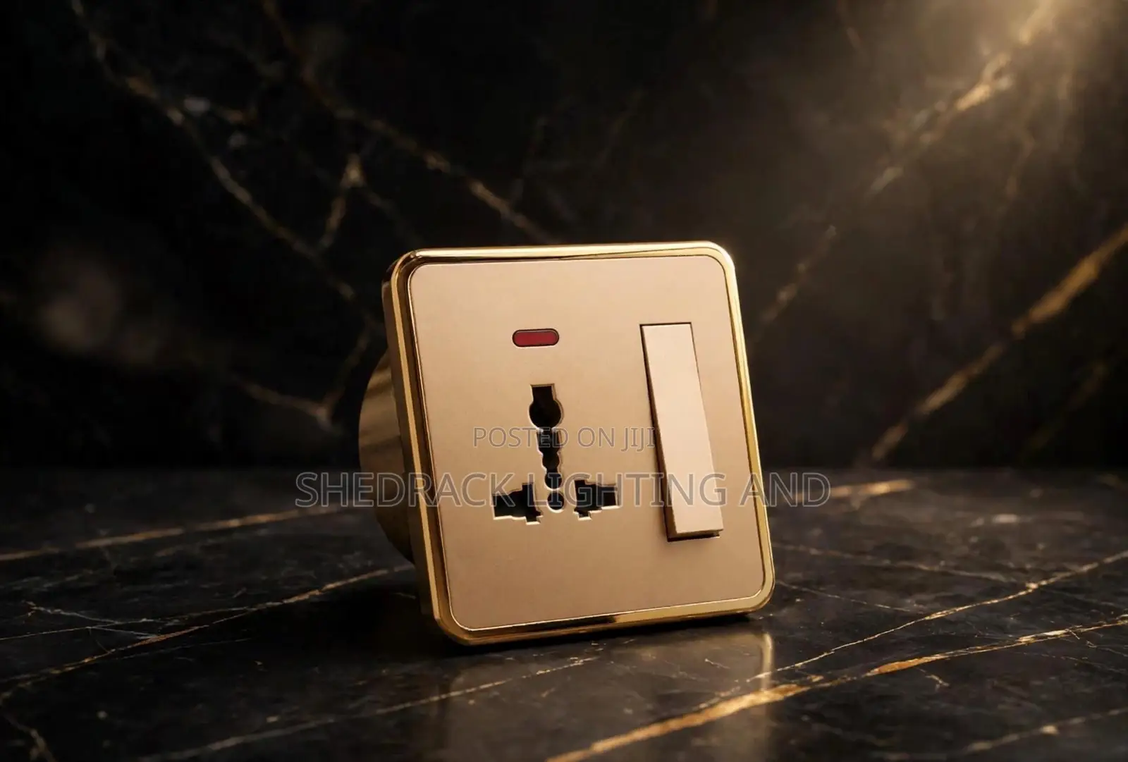 13 Amps Gold Socket