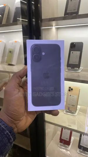 New Apple iPhone 16 256 GB Black