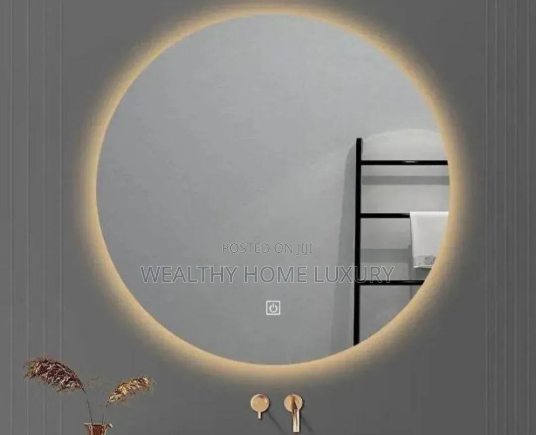 Modern Frameless LED Smart Vanity Mirror With Touch Sensor