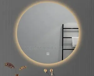 Modern Frameless LED Smart Vanity Mirror With Touch Sensor