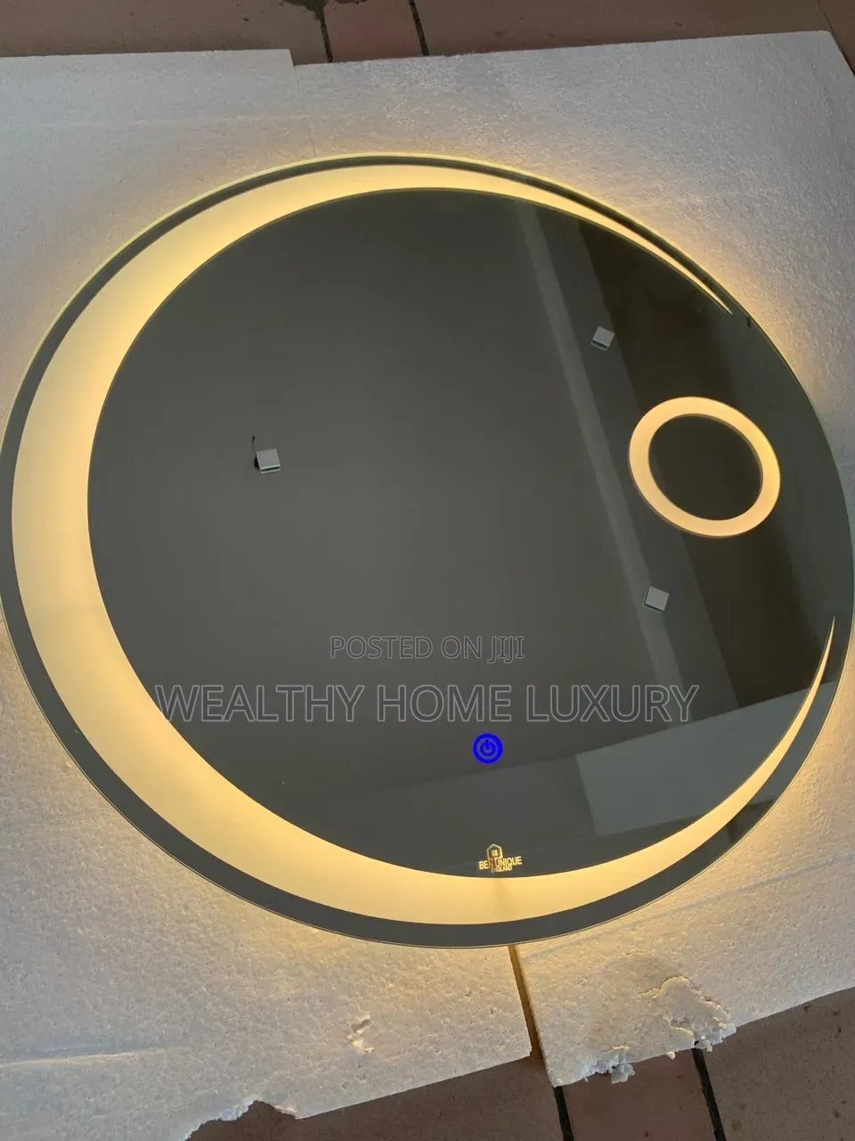 Modern Frameless LED Smart Vanity Mirror With Touch Sensor