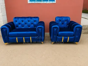 Luxury Blue Sofa – 2 & 1 Seater