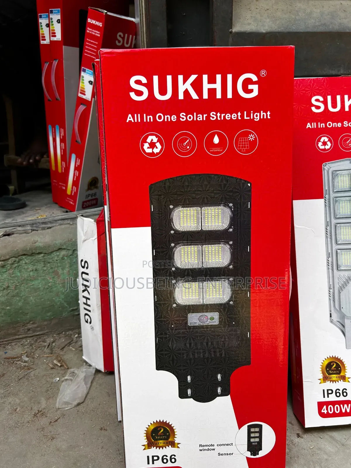 3 Eyes Quality All in One Solar Street Light