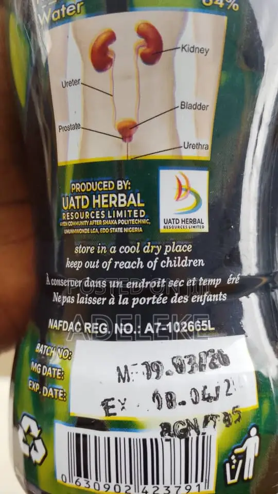 UATD Combined Herbal Extract 500ml — A7-102665l