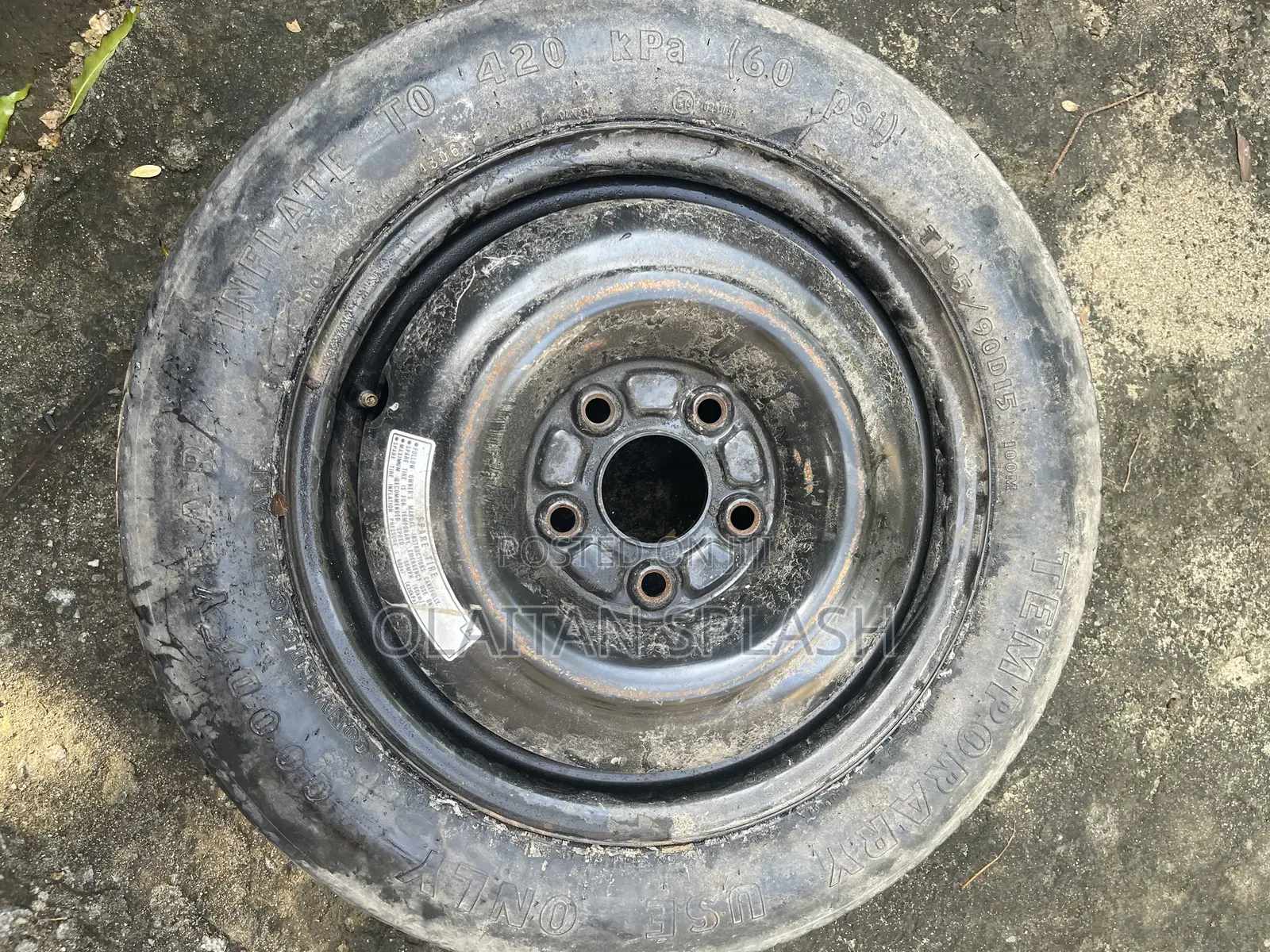 Sharp Follow Come Eod Spare Tyre