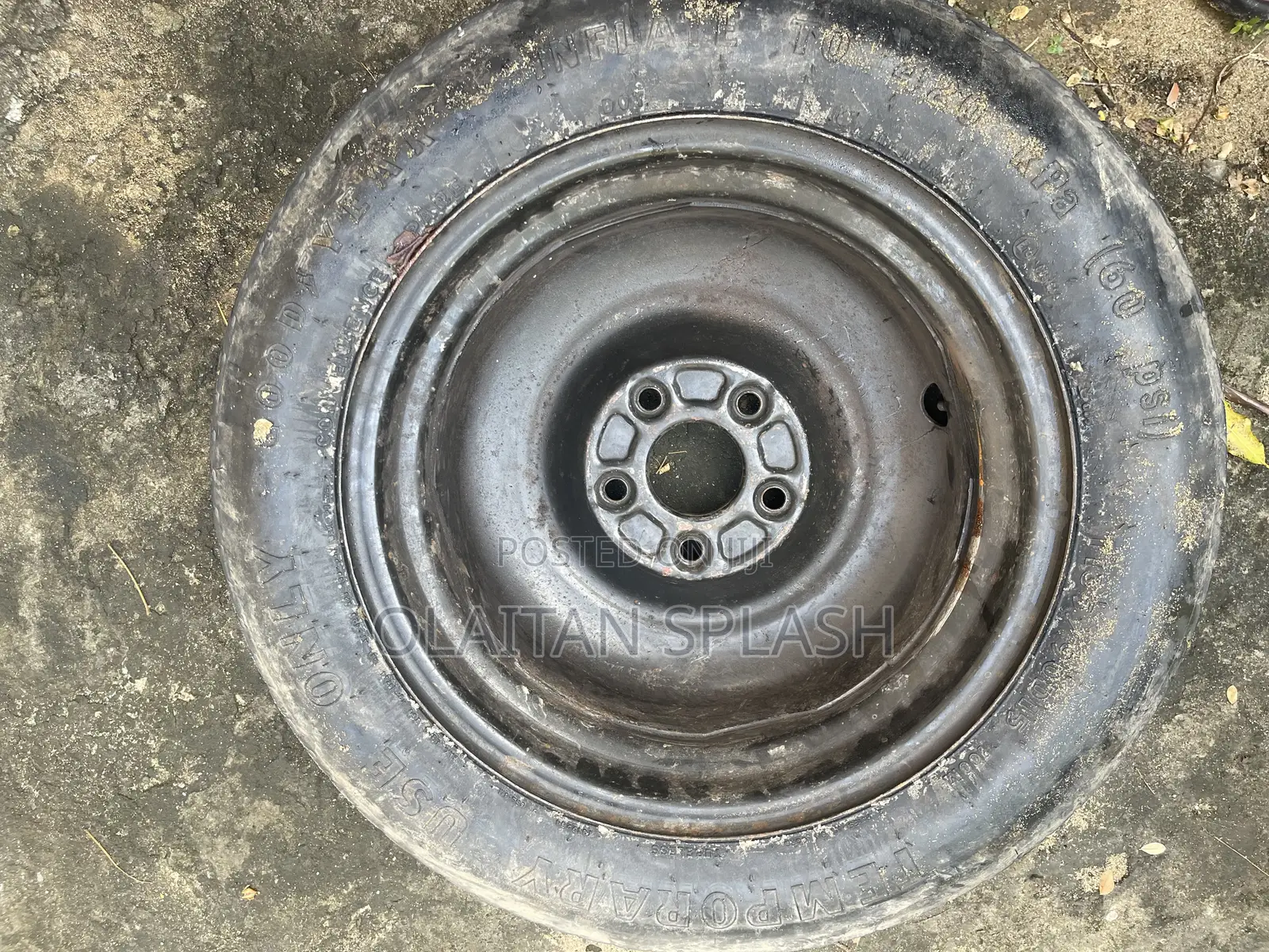 Sharp Follow Come Eod Spare Tyre