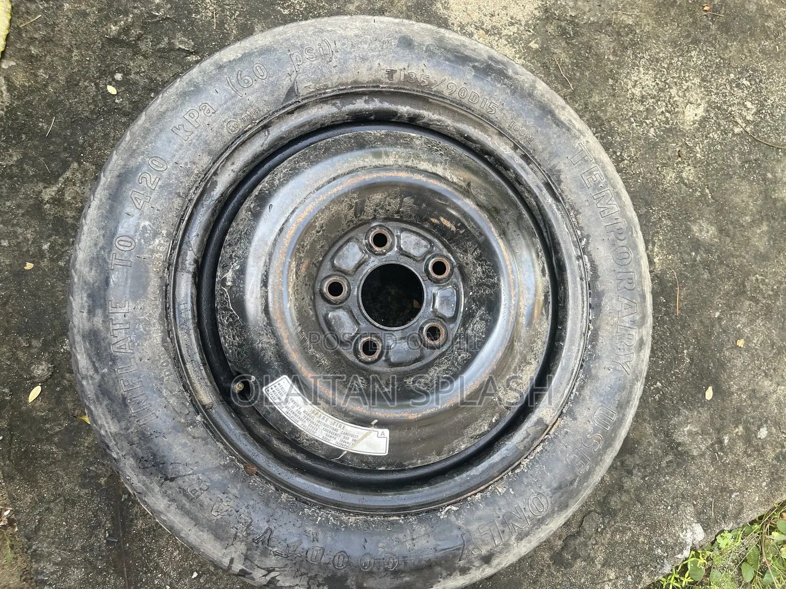 Sharp Follow Come Eod Spare Tyre