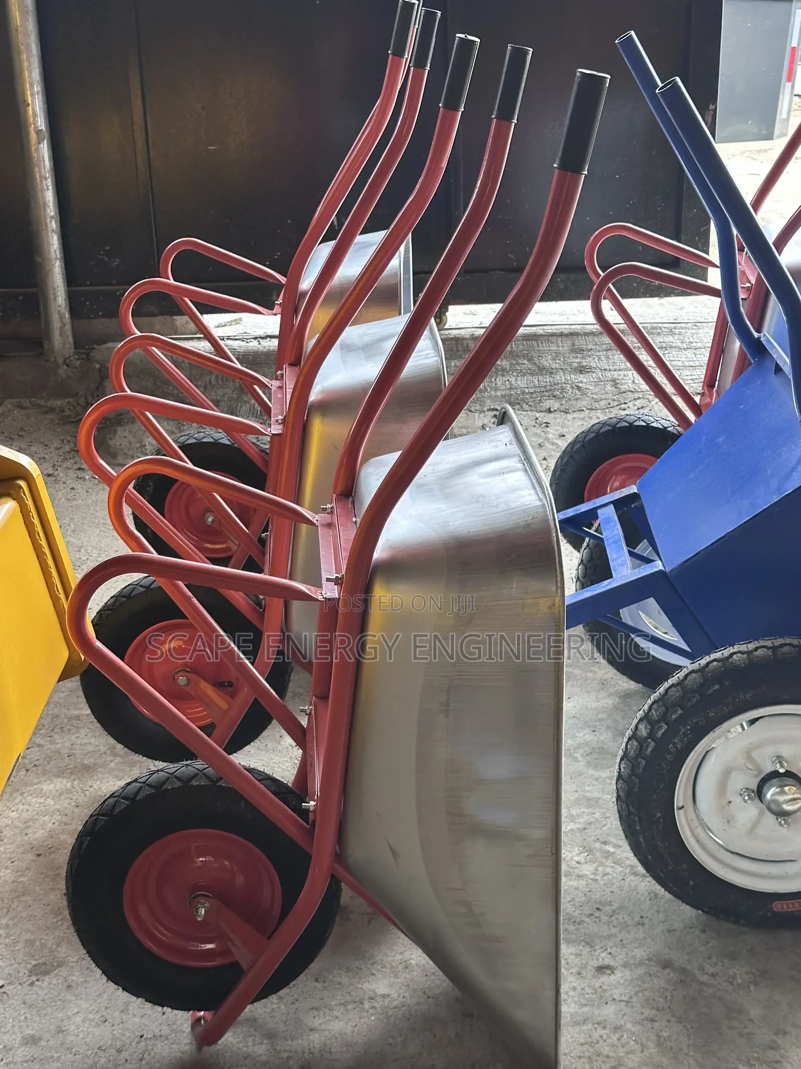 Stainless Heavy Duty Wheelbarrow