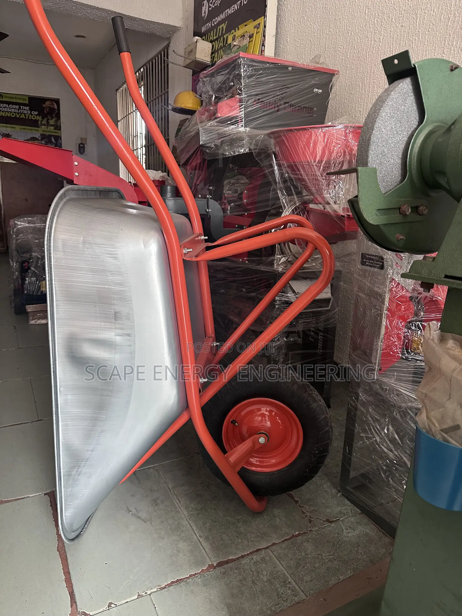 Stainless Heavy Duty Wheelbarrow