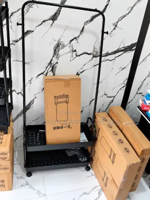 Clothes Hangers and Shoes Storage Rack