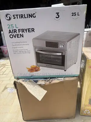 Stirling 25L Stainless Steel Airfryer Oven
