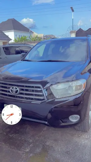 Toyota Highlander V6 2007 Black