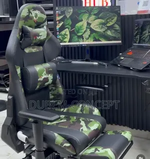FURGLE Custom Home & Studio Ergonomic Chair (BLACK & CAM)