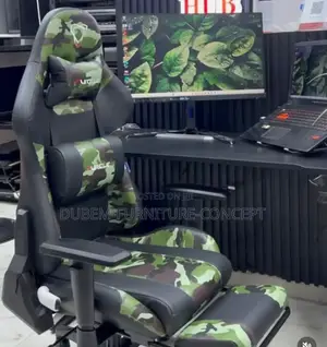FURGLE Custom Home & Studio Ergonomic Chair (BLACK & CAM)