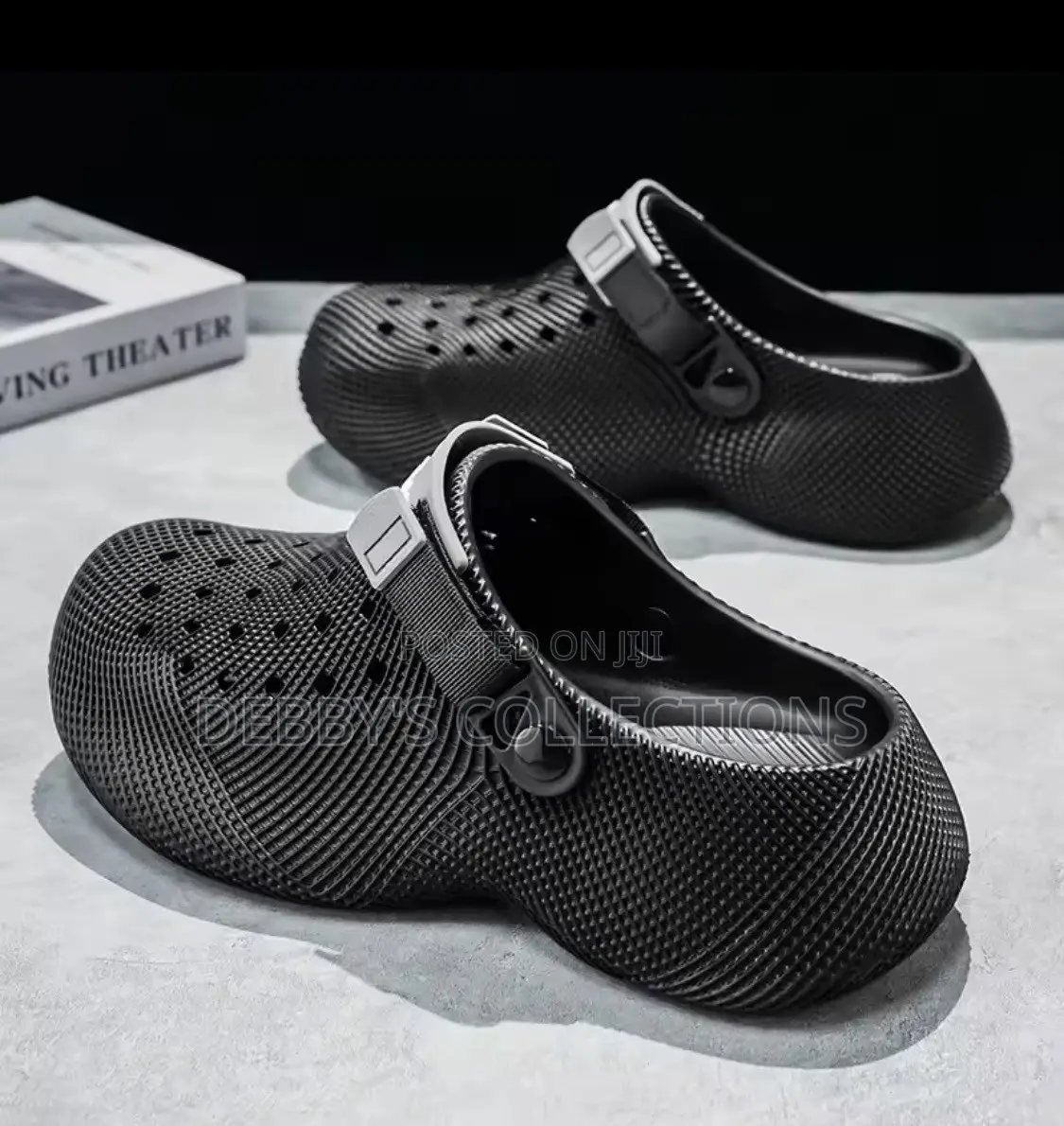Black Unisex Clogs