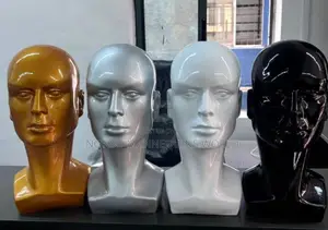 Male Mannequin Heads for Displaying Caps