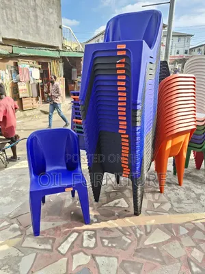​Heavy-Duty Armless Plastic Chairs,Durable Stackable Event & Home Seat