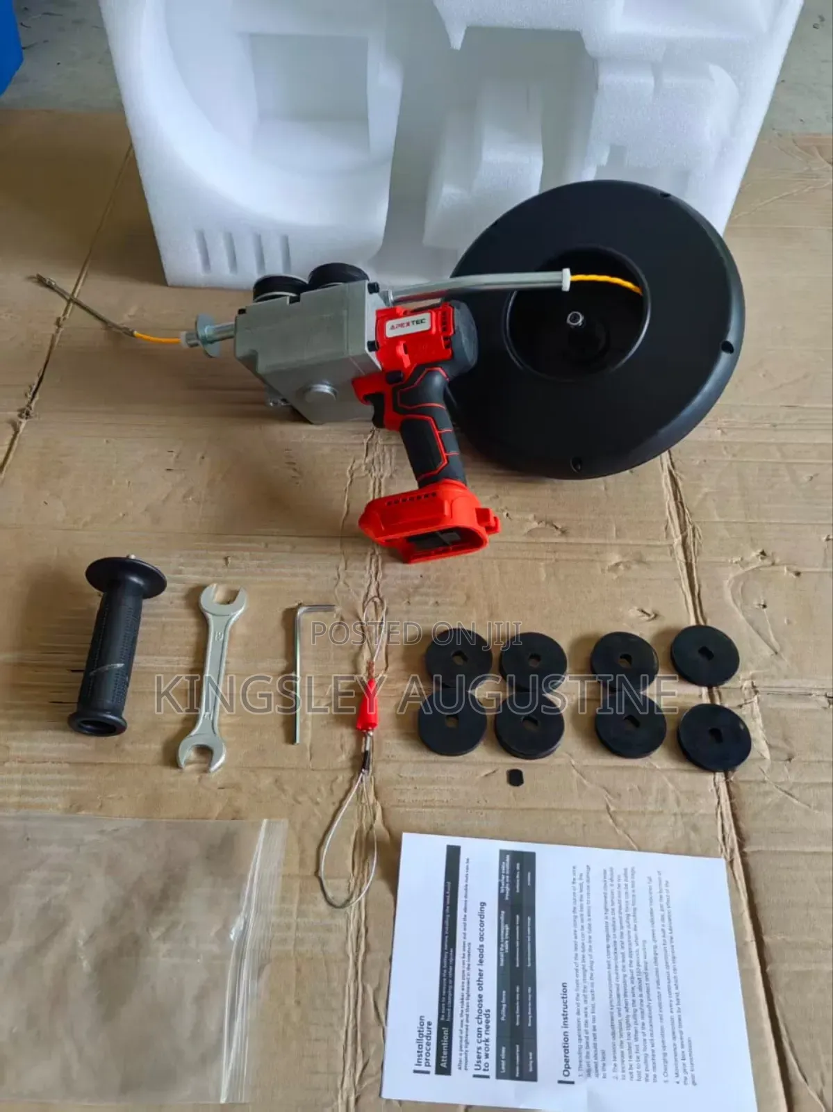 Cordless Puller Wire Machine