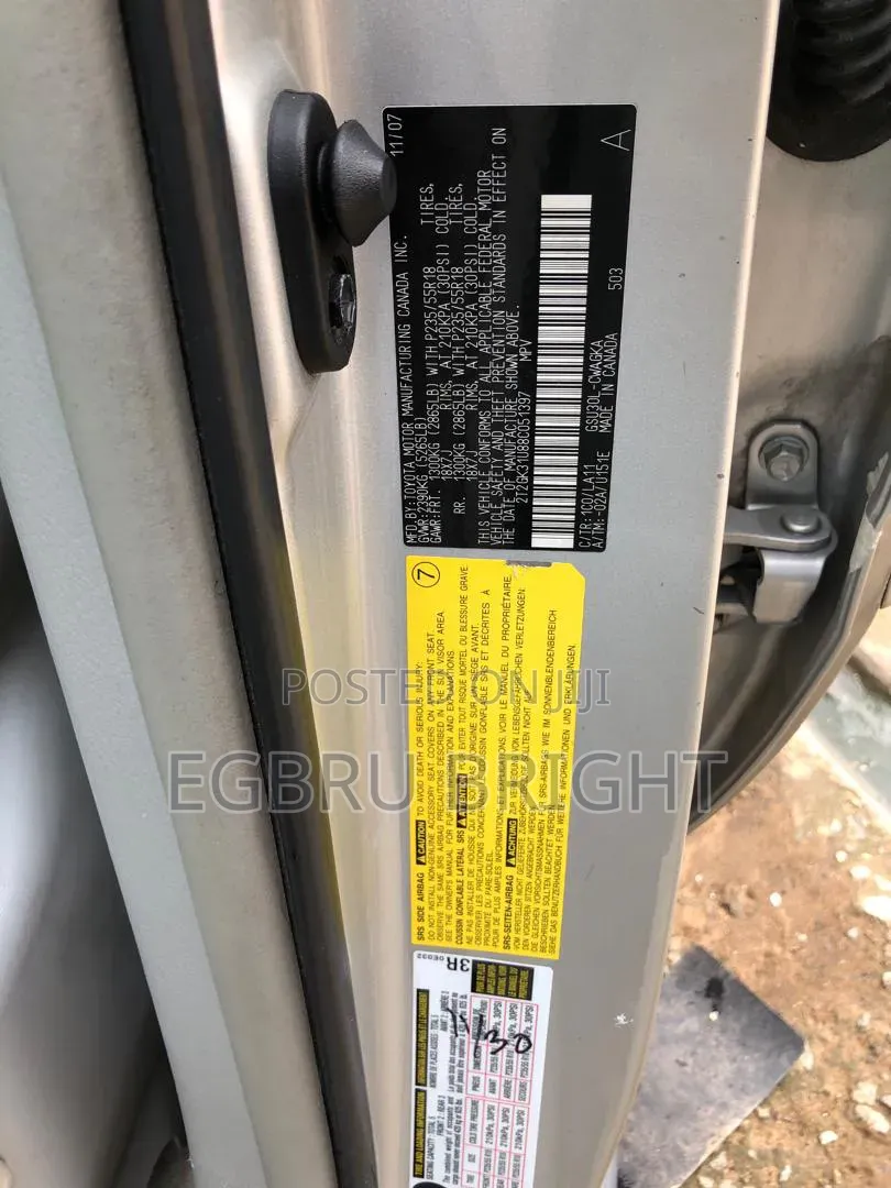 Lexus RX 2008 Silver