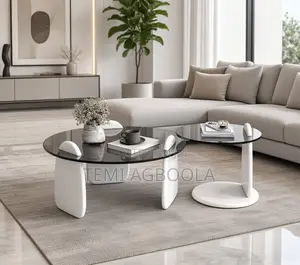 Glass Top Center Table