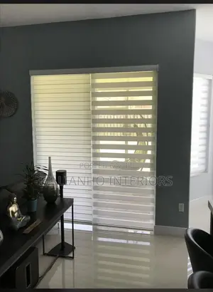 White Window Blinds Day&night